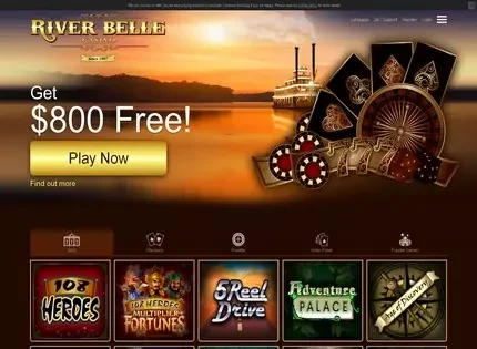 River Belle Casino features