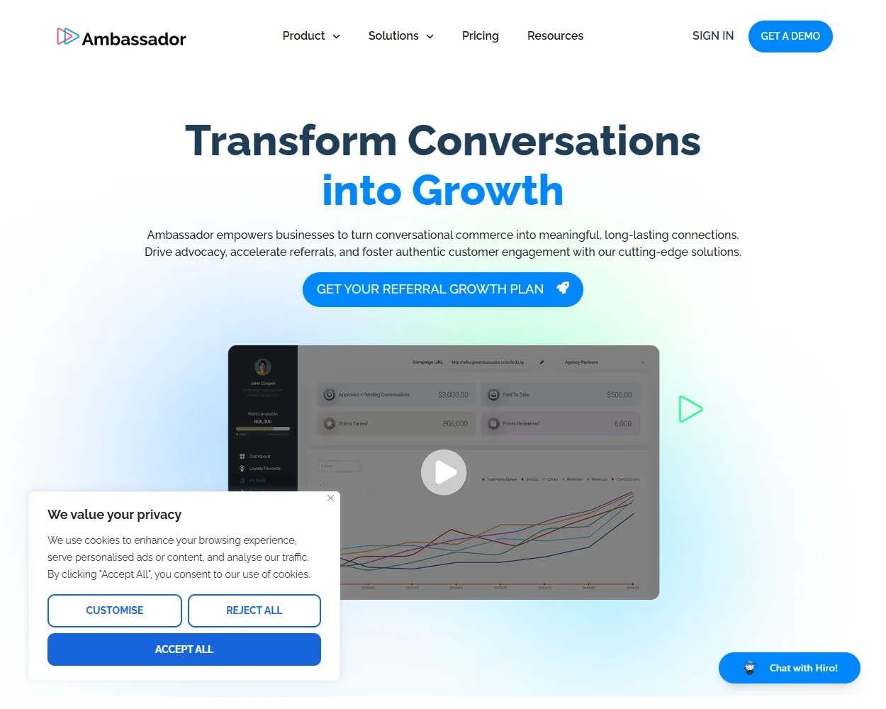 GetAmbassador features