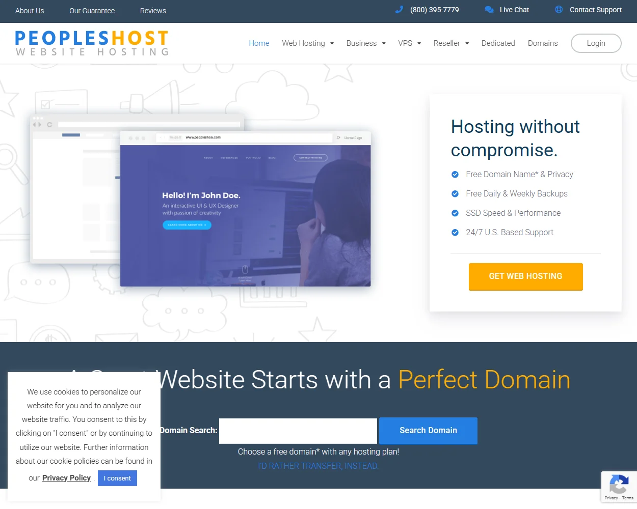 PeoplesHost features