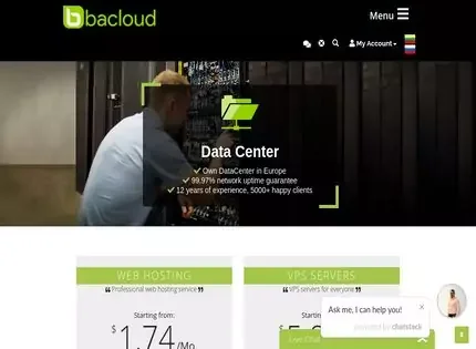 Bacloud.com features