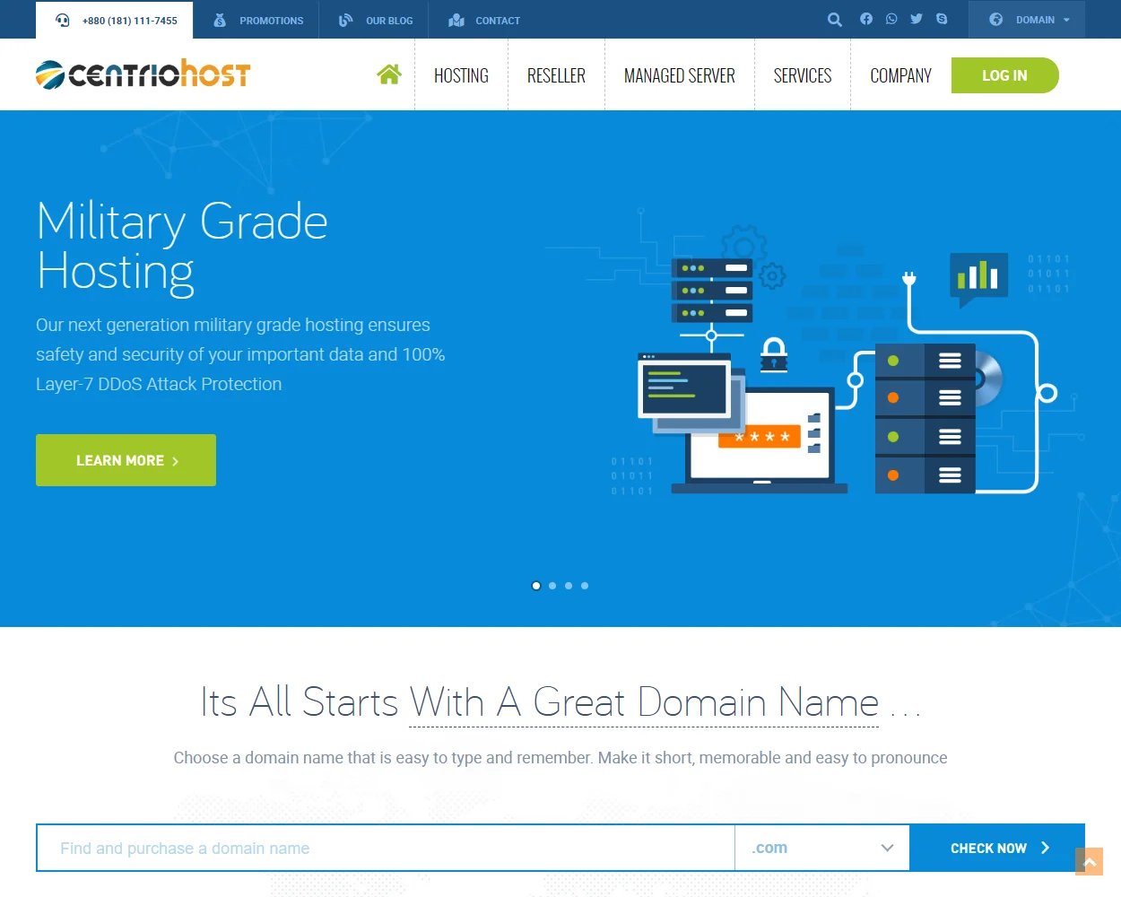 CentrioHost features