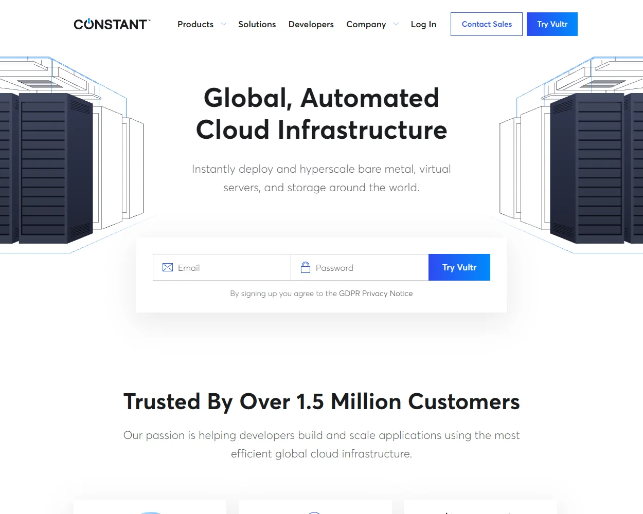 Constant Hosting features
