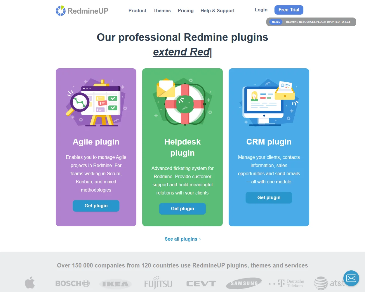 RedmineUP features