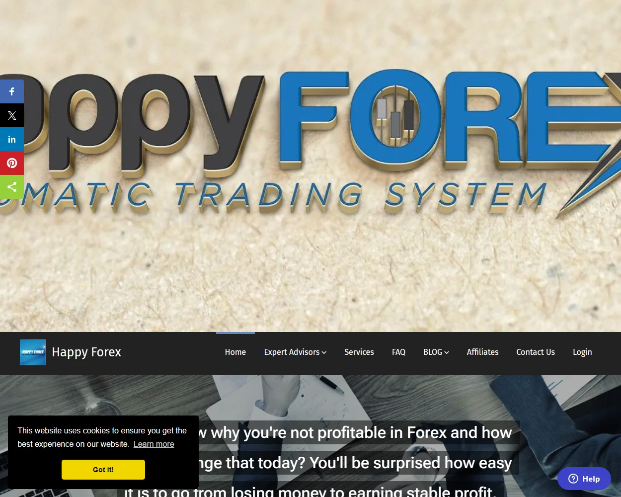 Happy Forex features