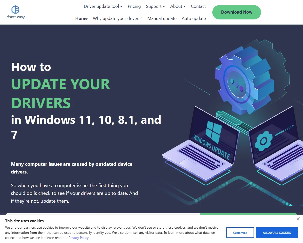 Driver Easy features