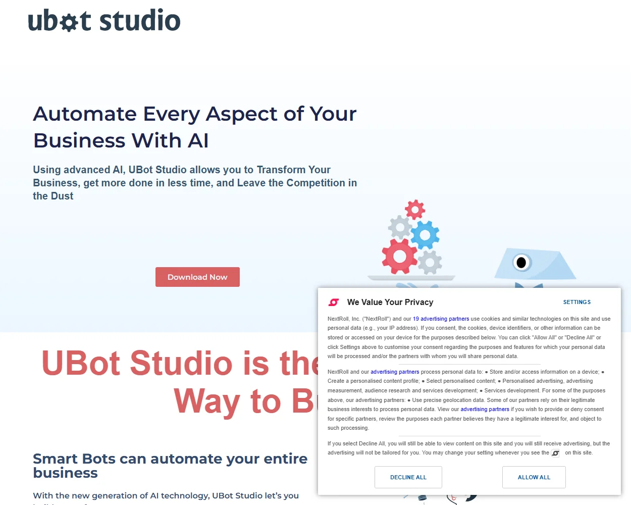Ubot Studio features