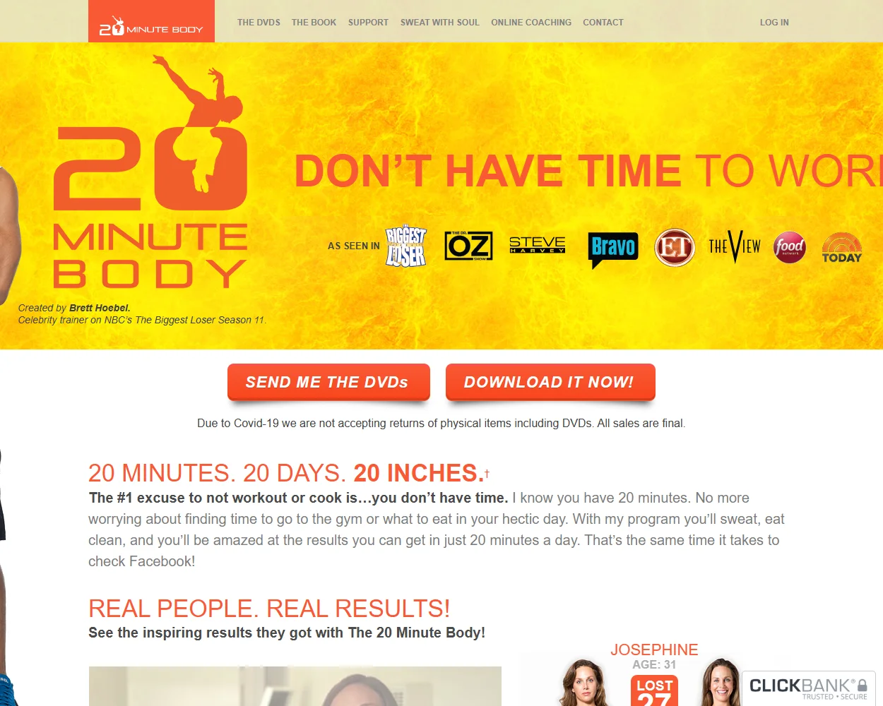 The 20 Minute Body features