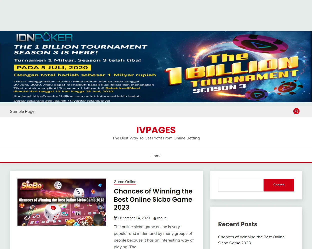 Instant Video Pages features