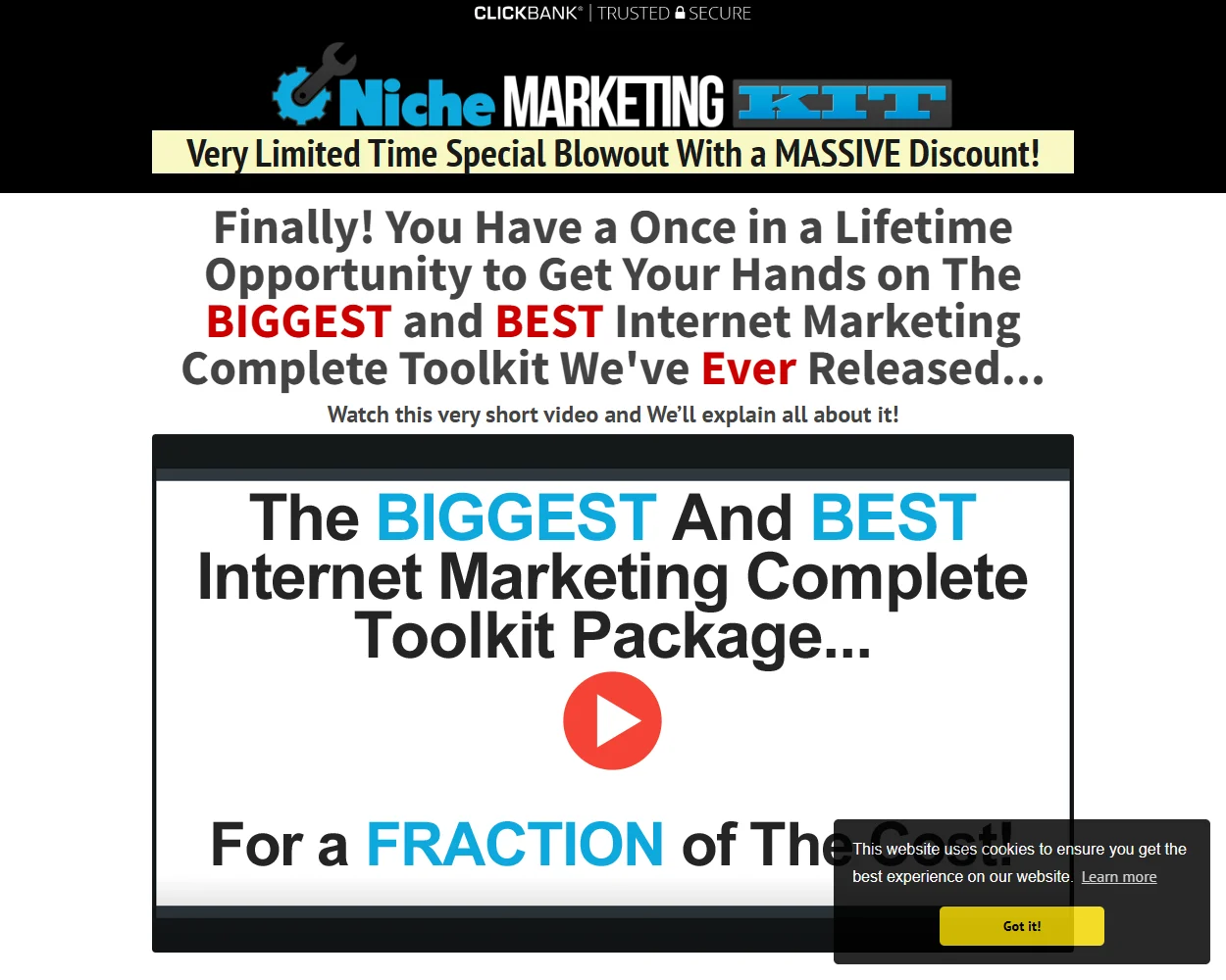 The Niche Marketing Kit features