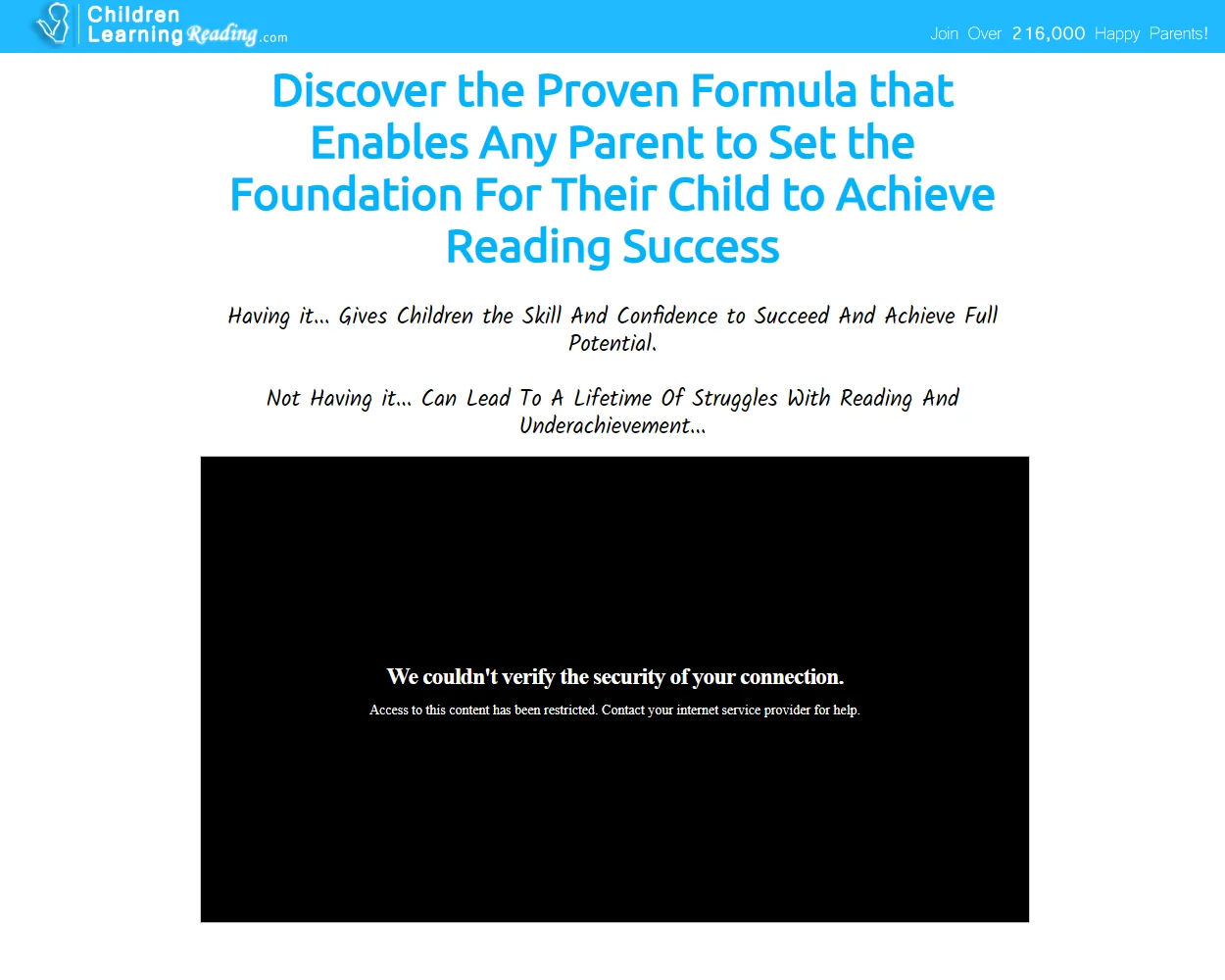 Children Learning Reading features