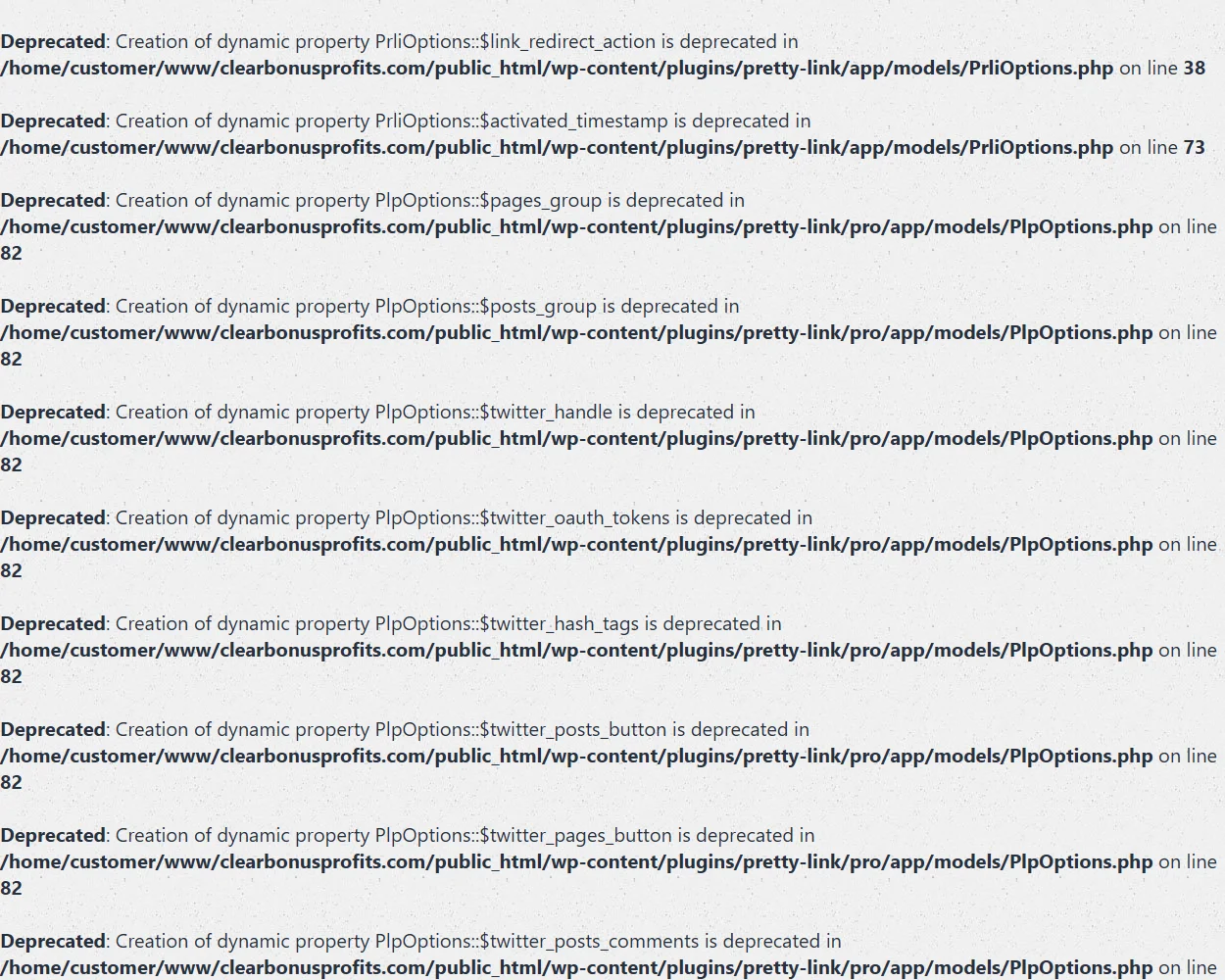 Clear Bonus Profits features