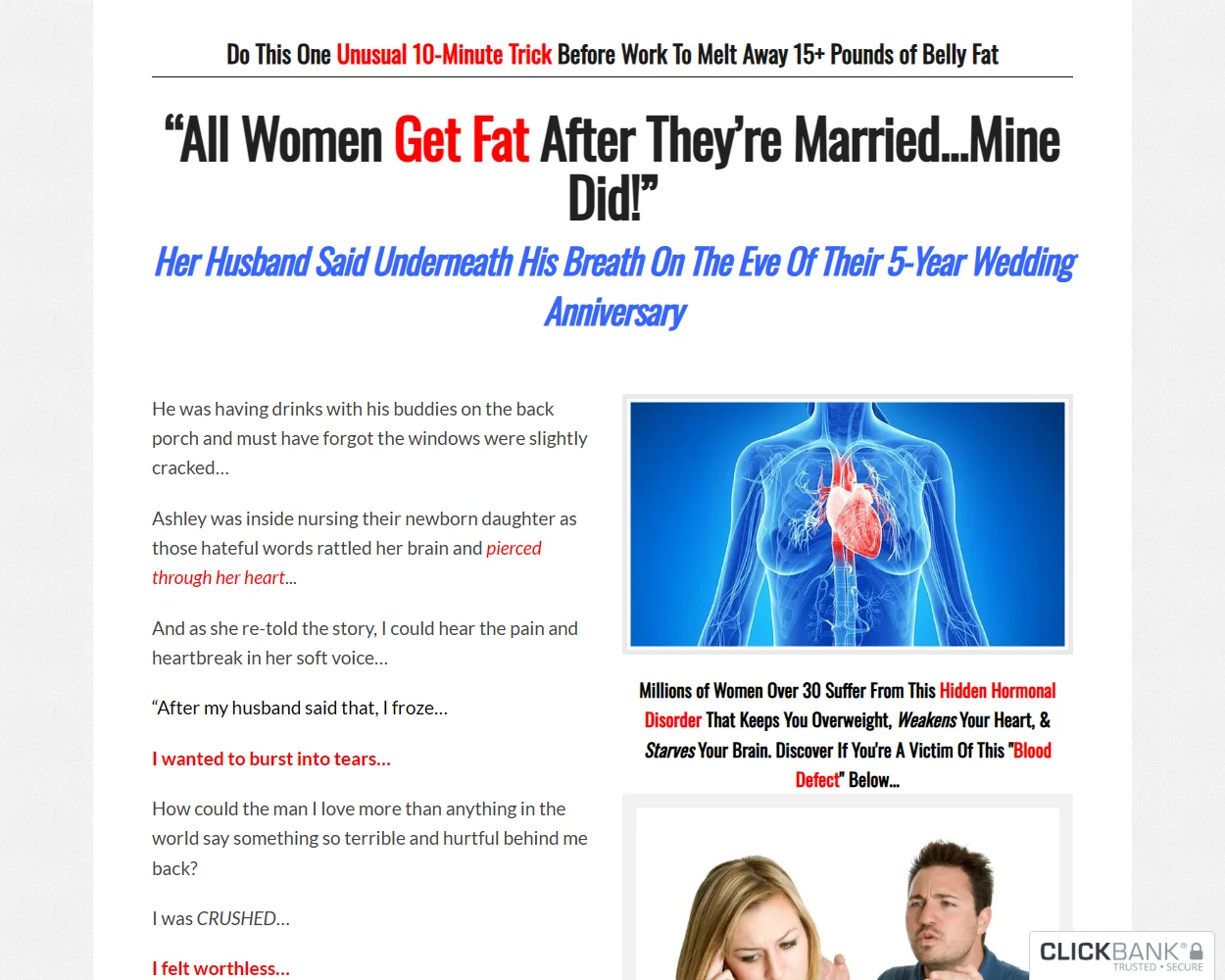 29 Day Flat Stomach Formula features