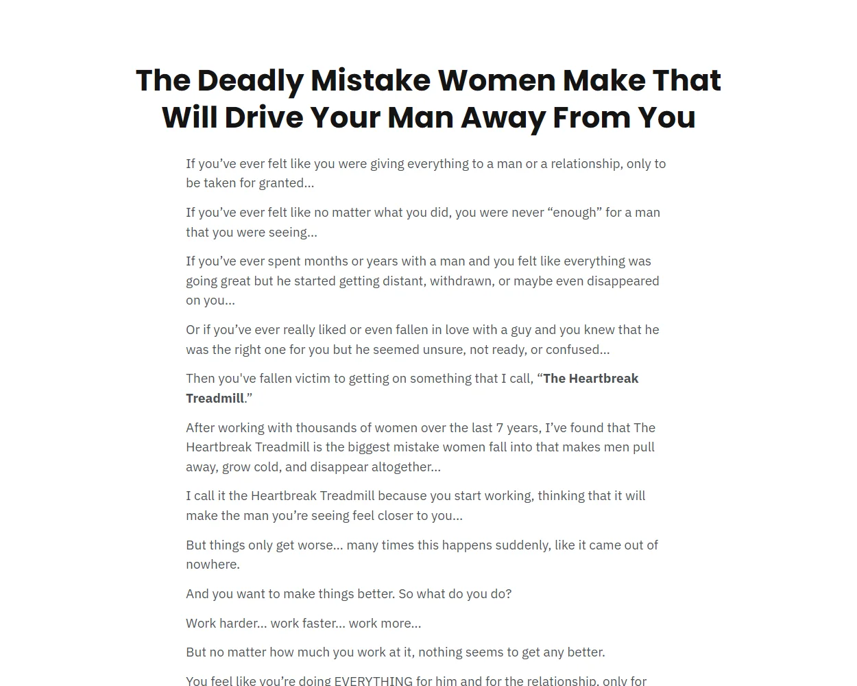 Feminine Enchantment features