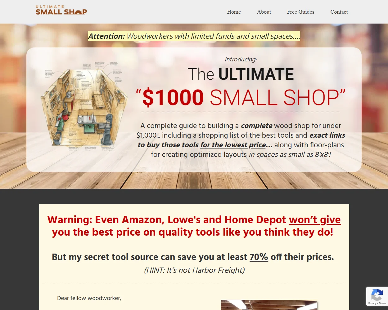 Ultimate Small Shop features