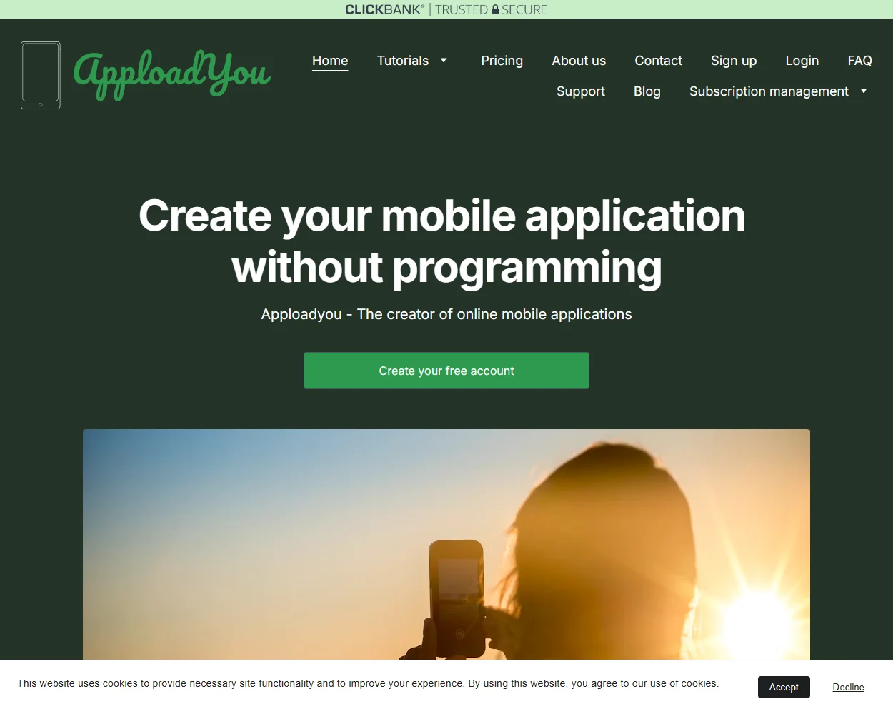 ApploadYou features