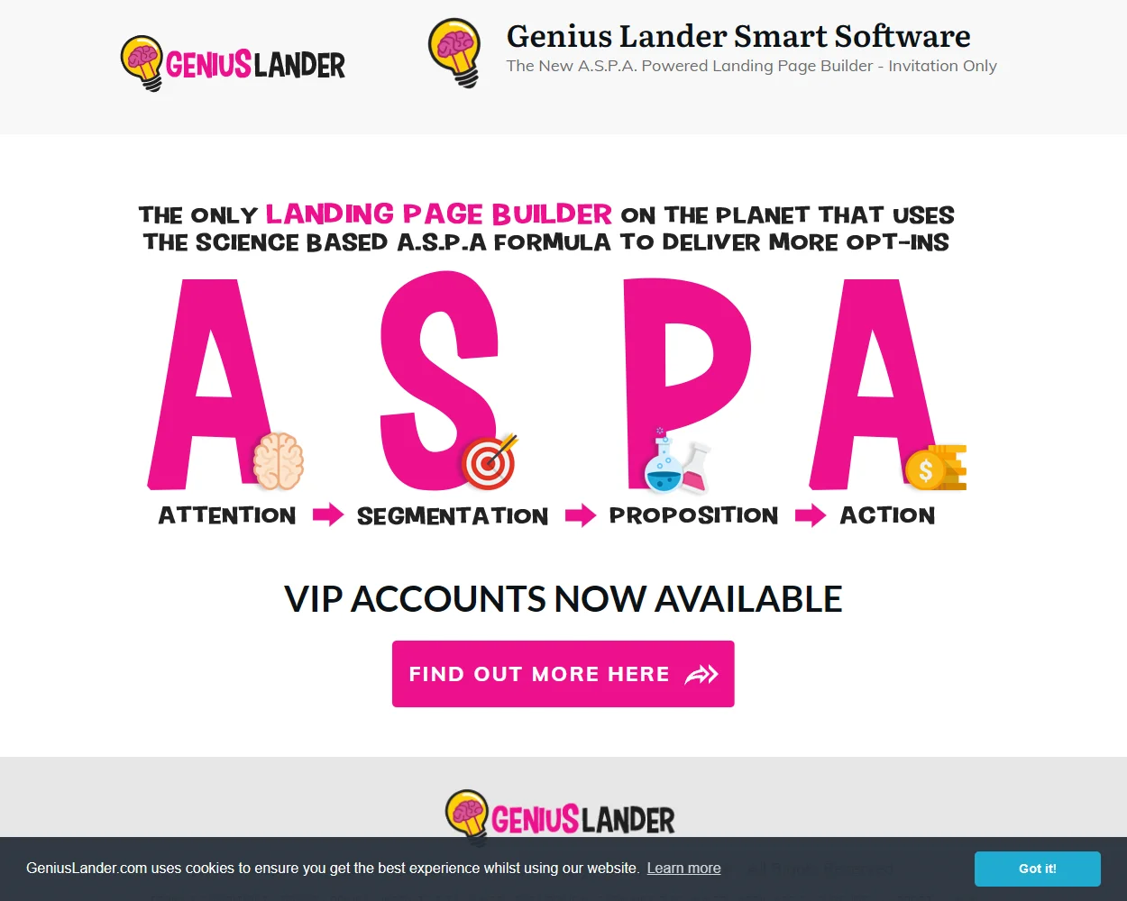 Genius Lander features