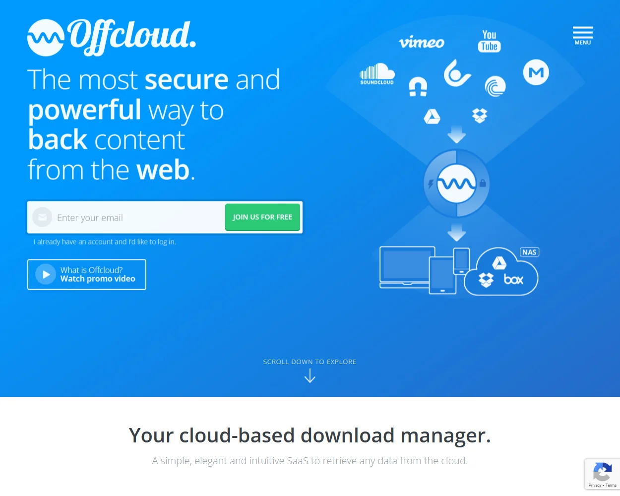 Offcloud features