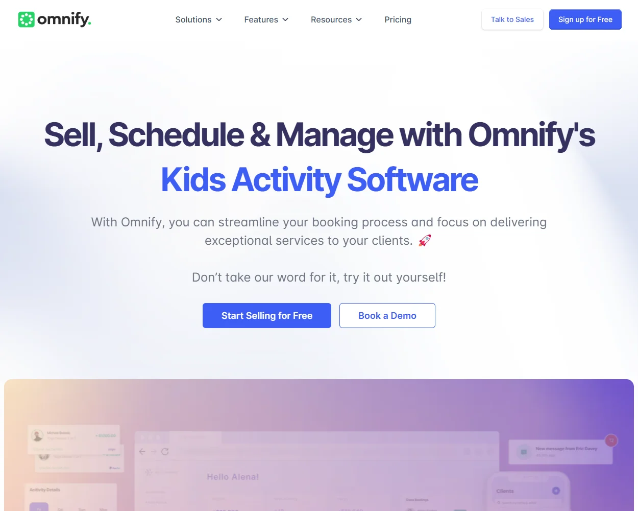Omnify features