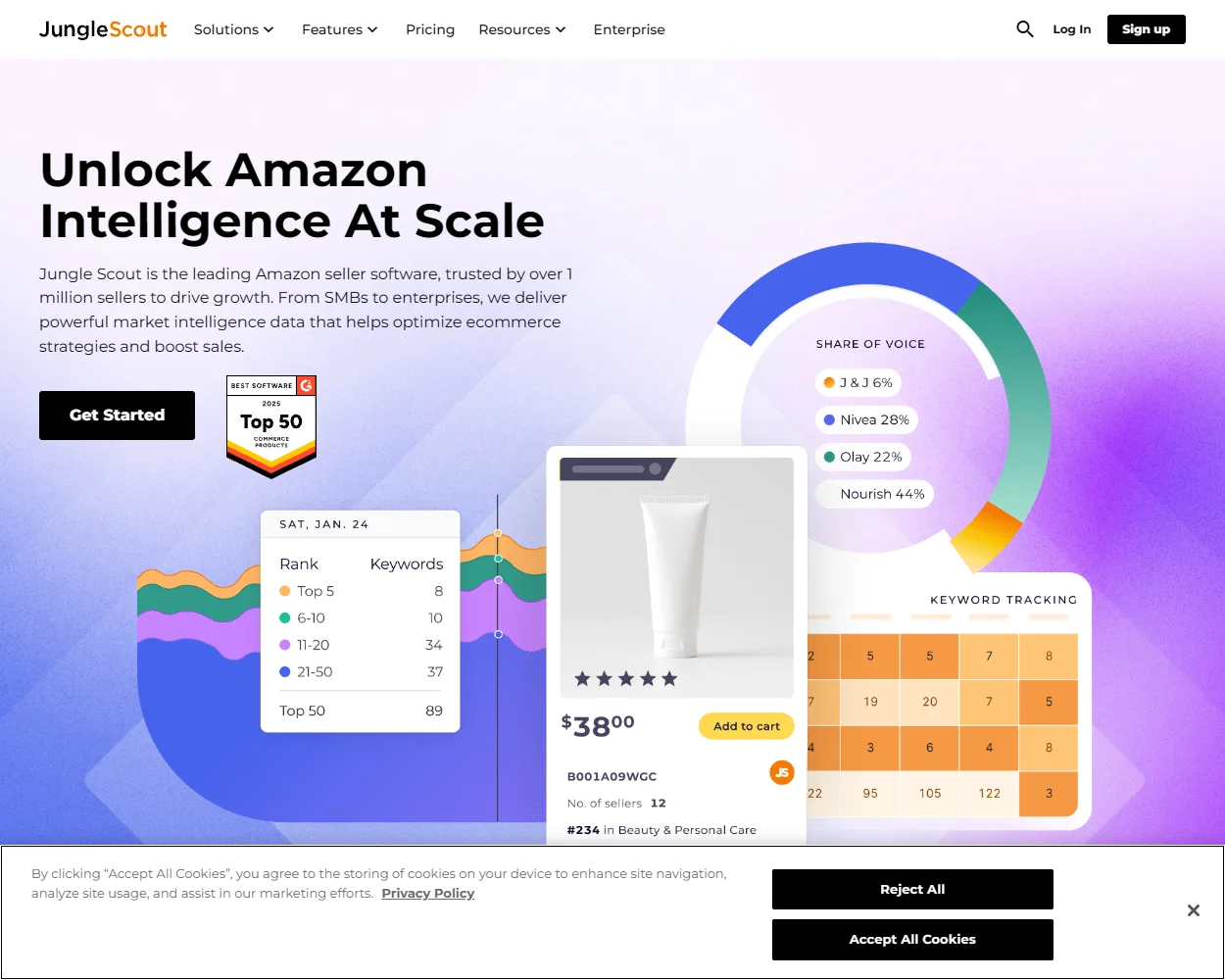 Jungle Scout features