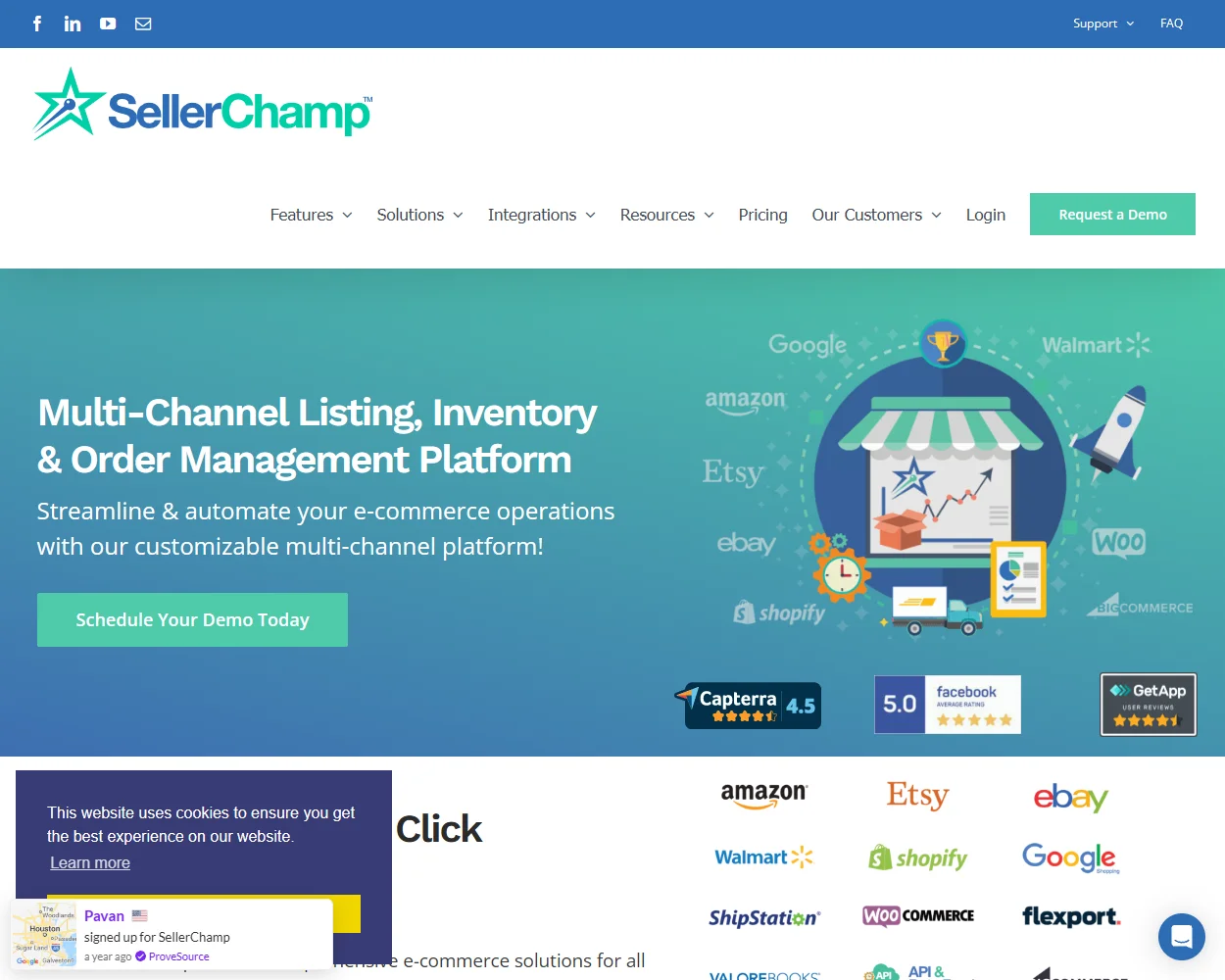 SellerChamp features