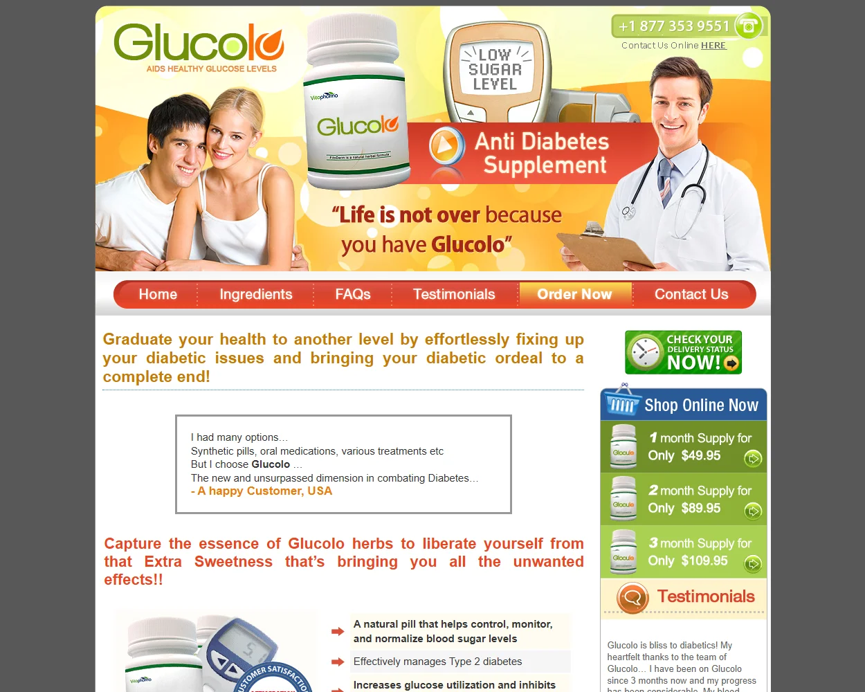GlucoLo features