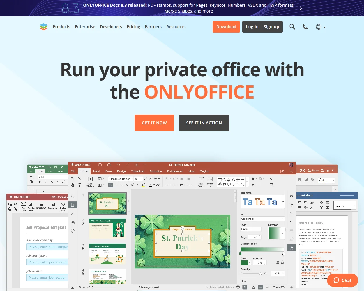OnlyOffice features