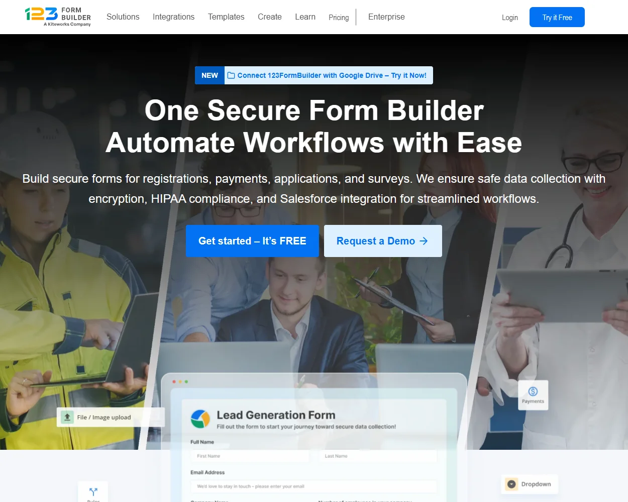 123FormBuilder features