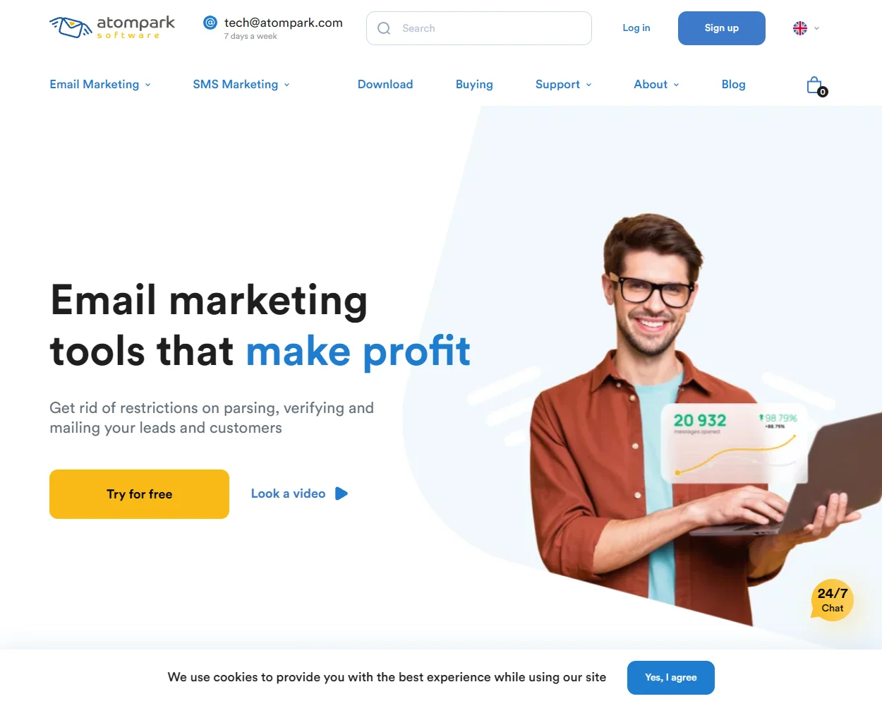 Atomic Mail Sender features