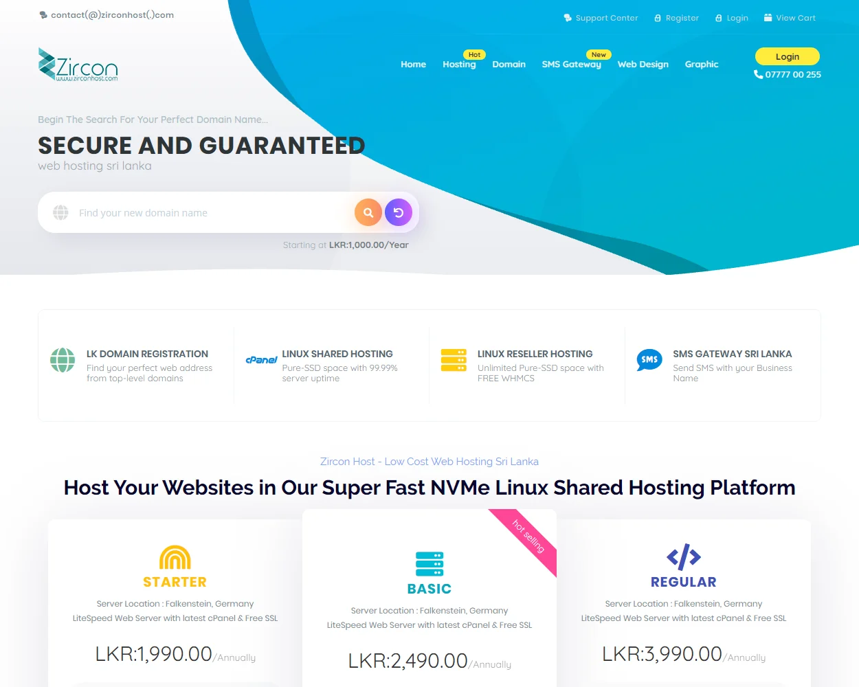 Zircon Host features