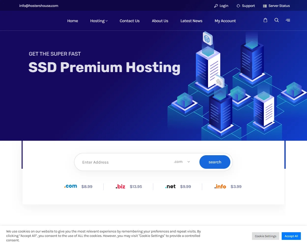 Hosters House features