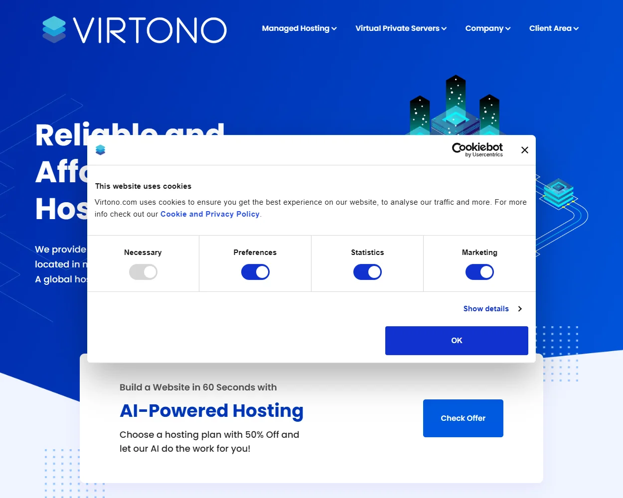 Virtono features