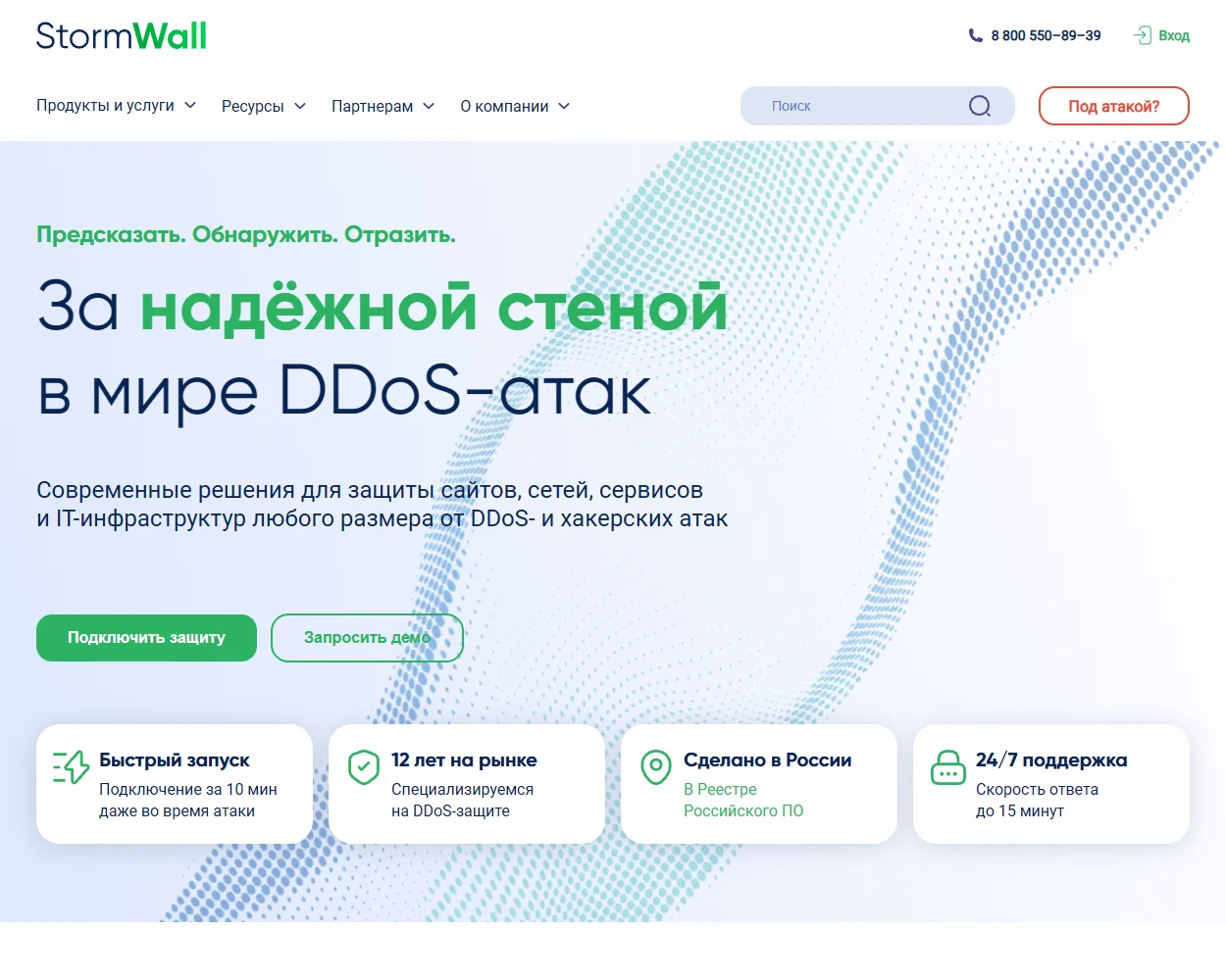 StormWall.pro features