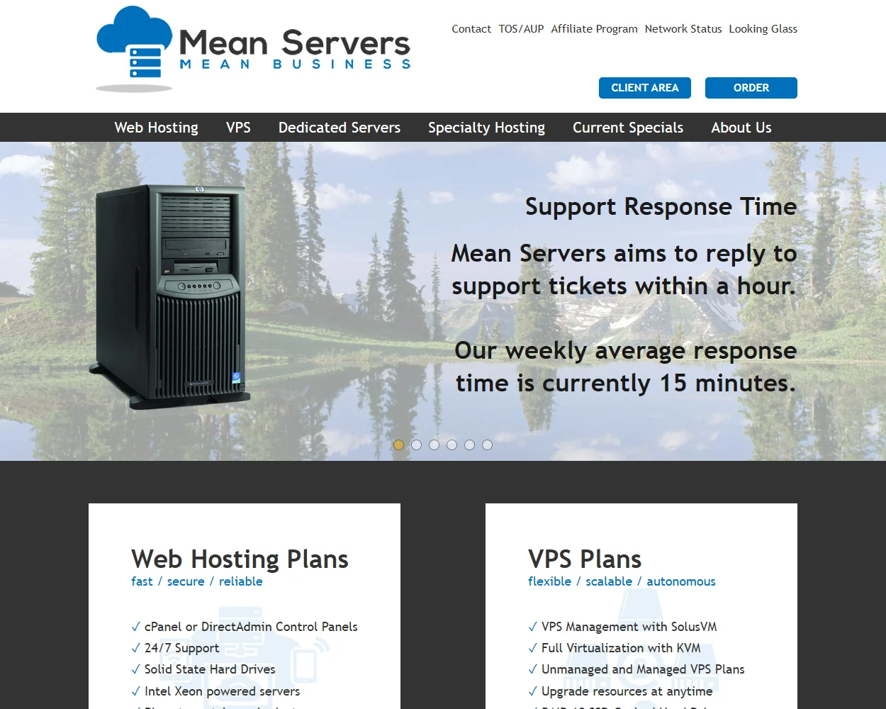 Mean Servers features