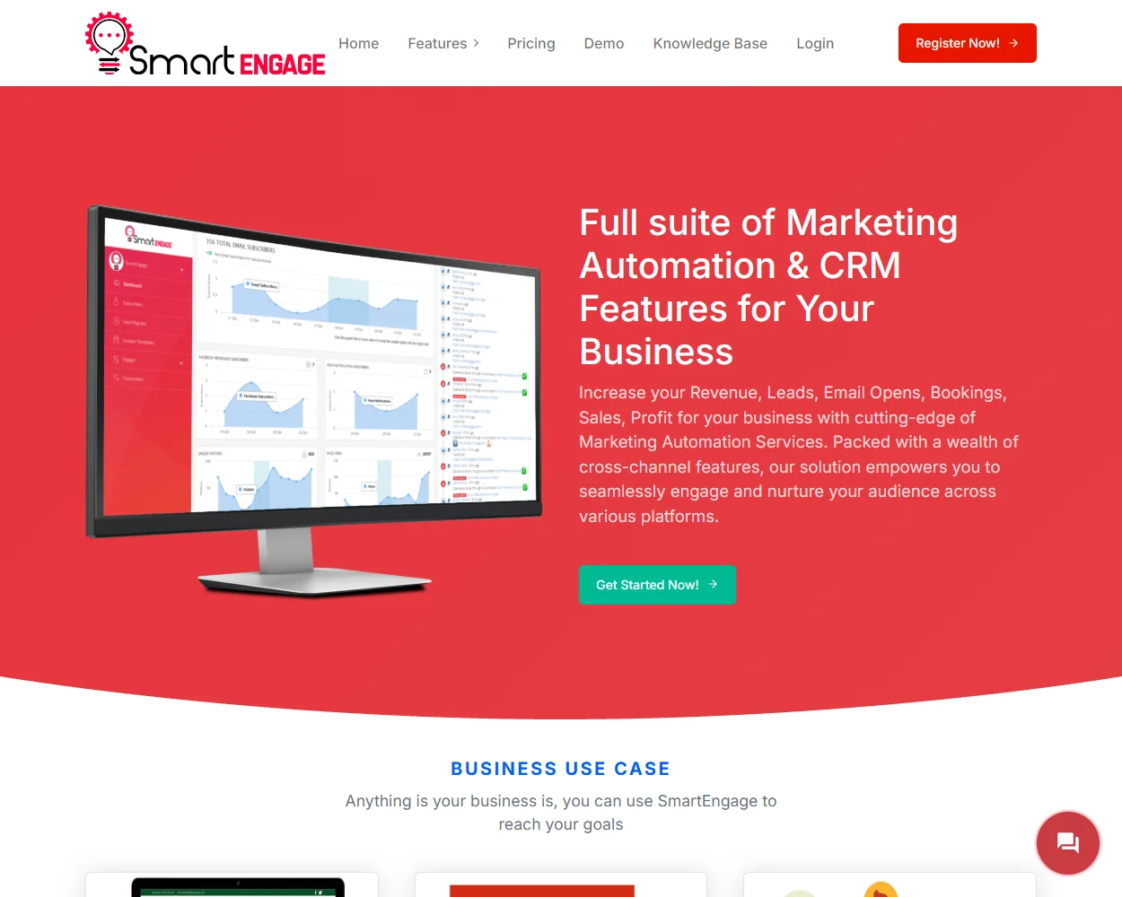 SmartEngage features