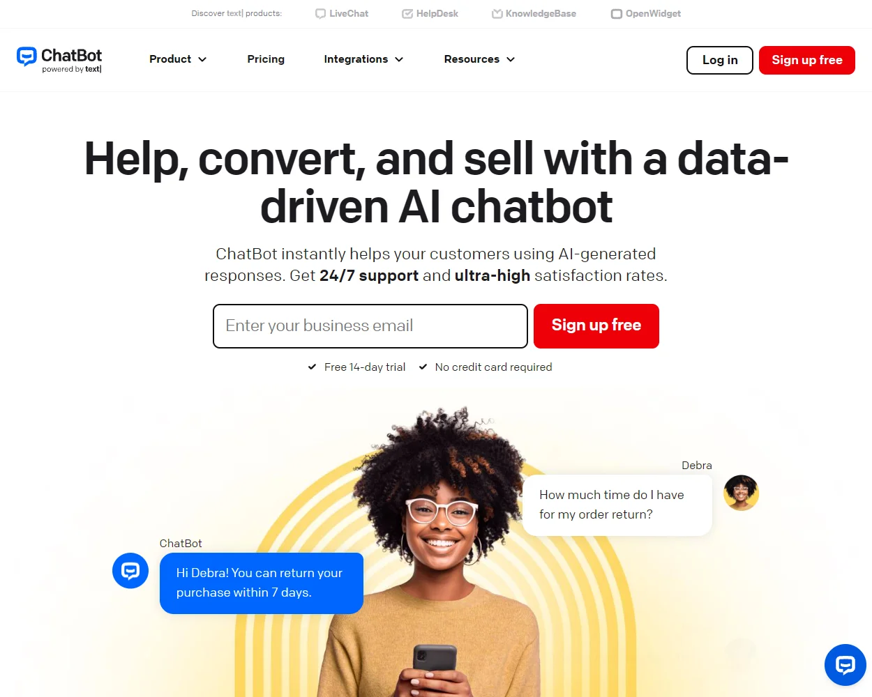 ChatBot features