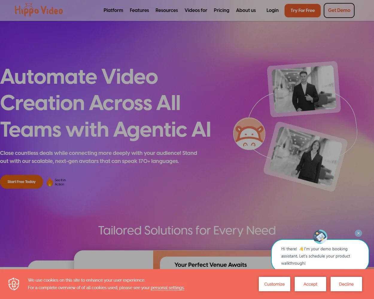 Hippo Video features