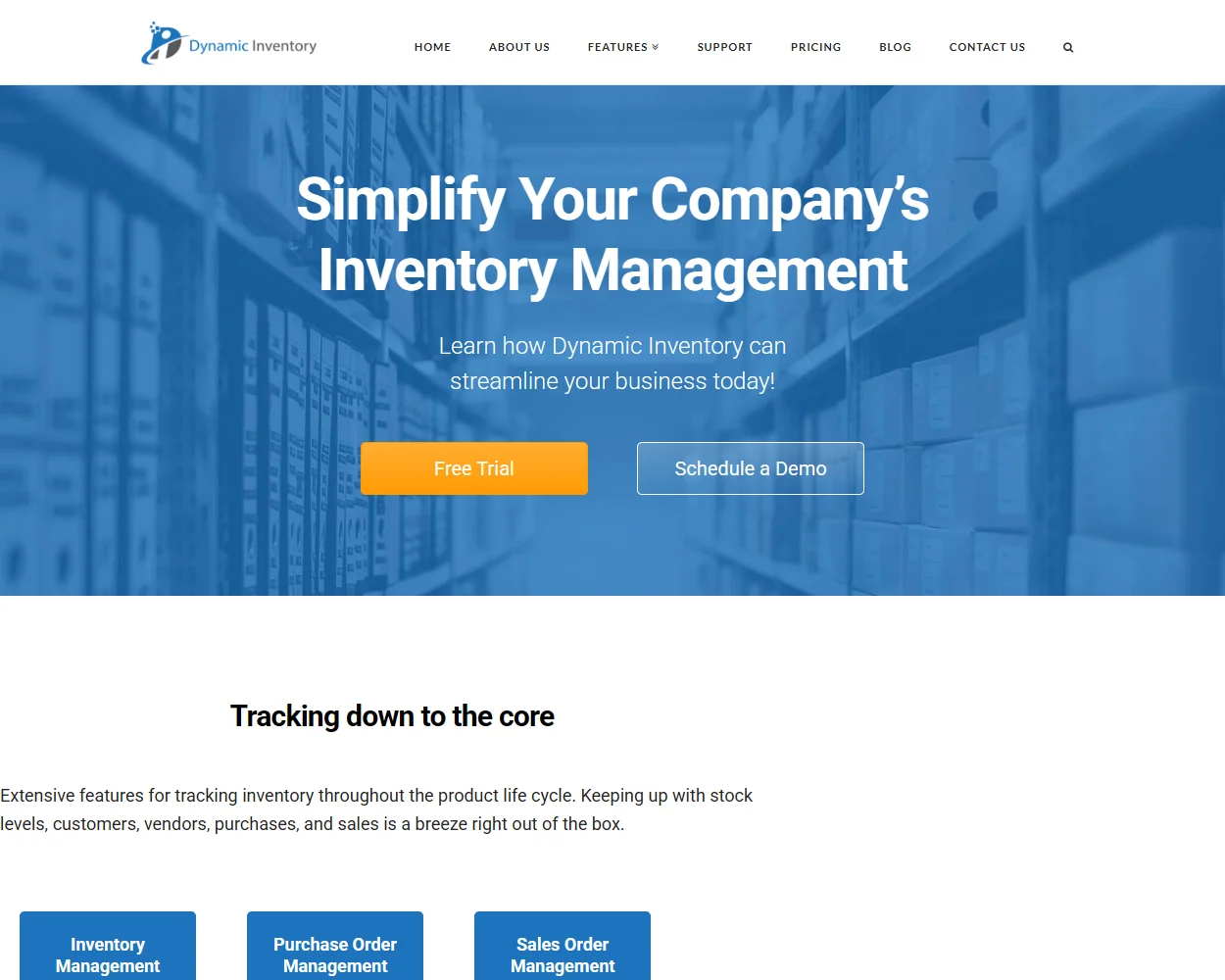 Dynamic Inventory features