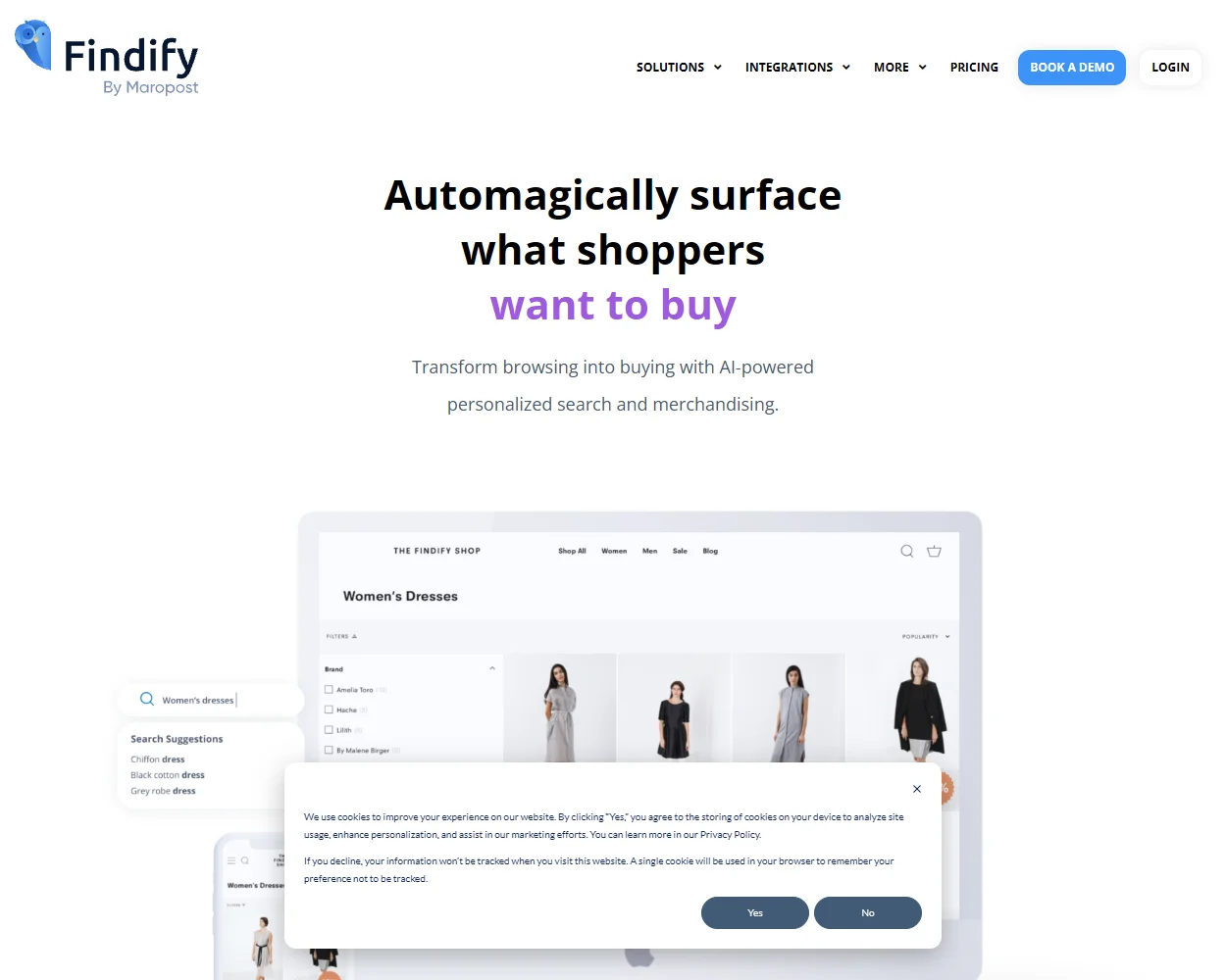 Findify features