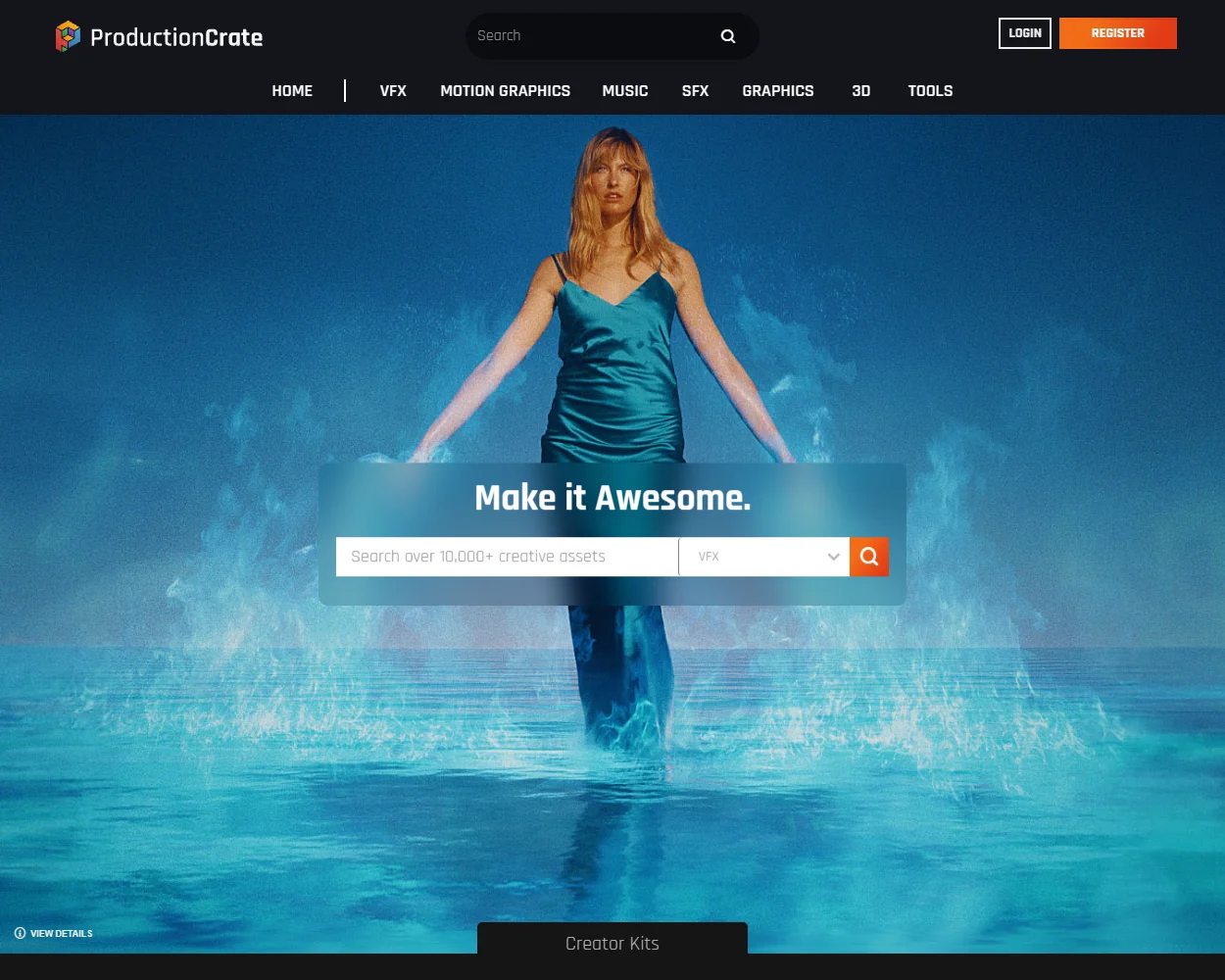 ProductionCrate features