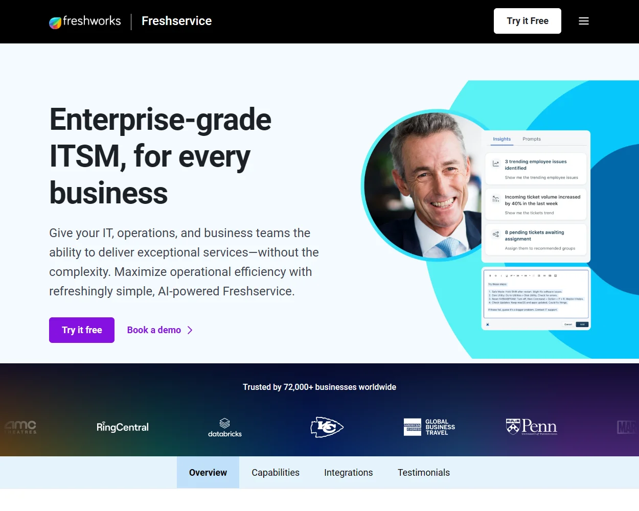 Freshservice features