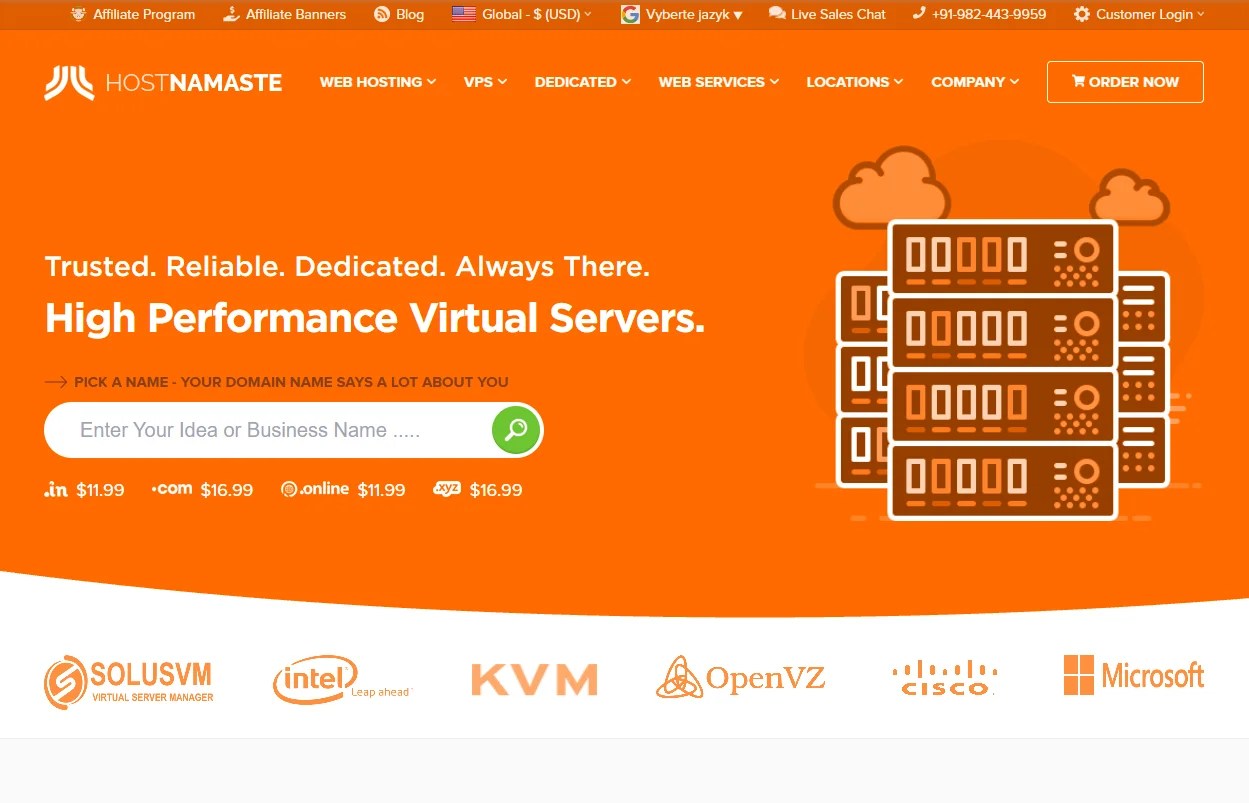 HostNamaste features