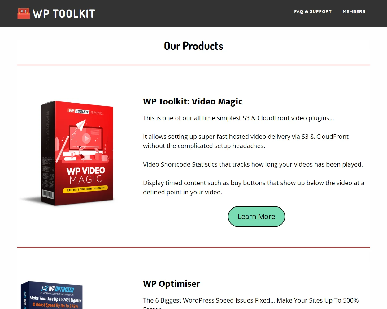 WPToolkit features