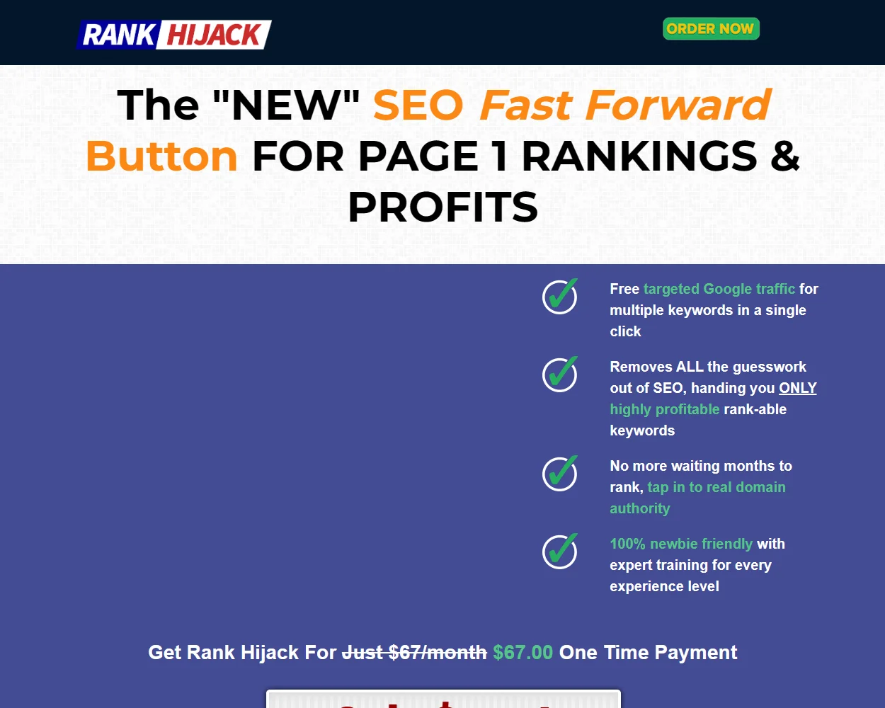 Rank Hijack features