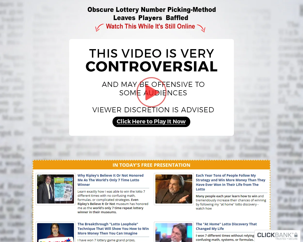 Lotto Annihilator features