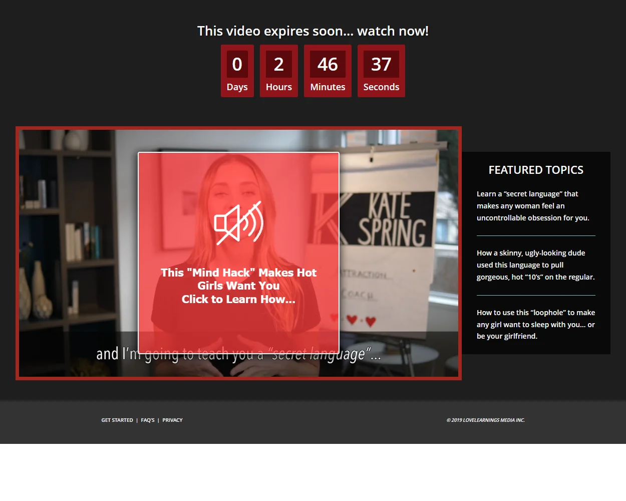 The Obsession Method features