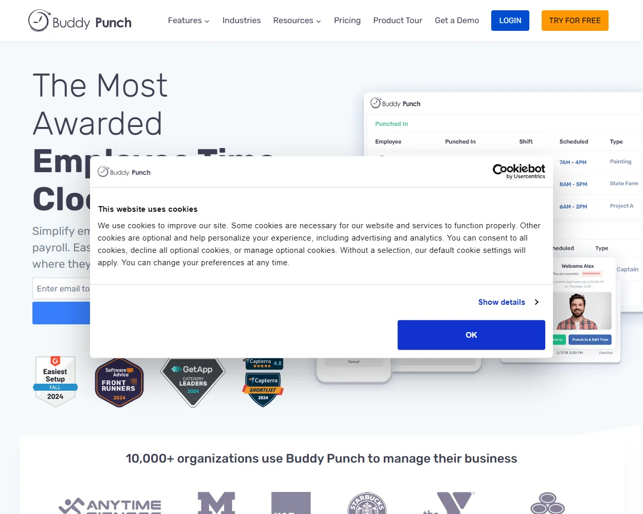 Buddy Punch features