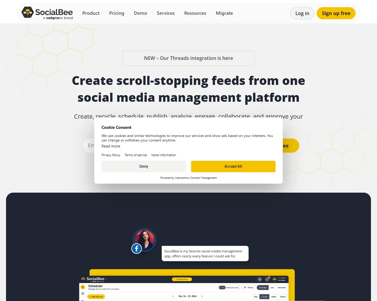 SocialBee features