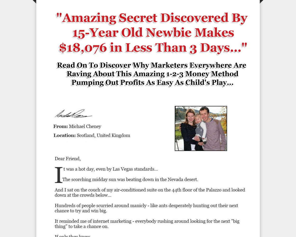 Childs Play Profits features