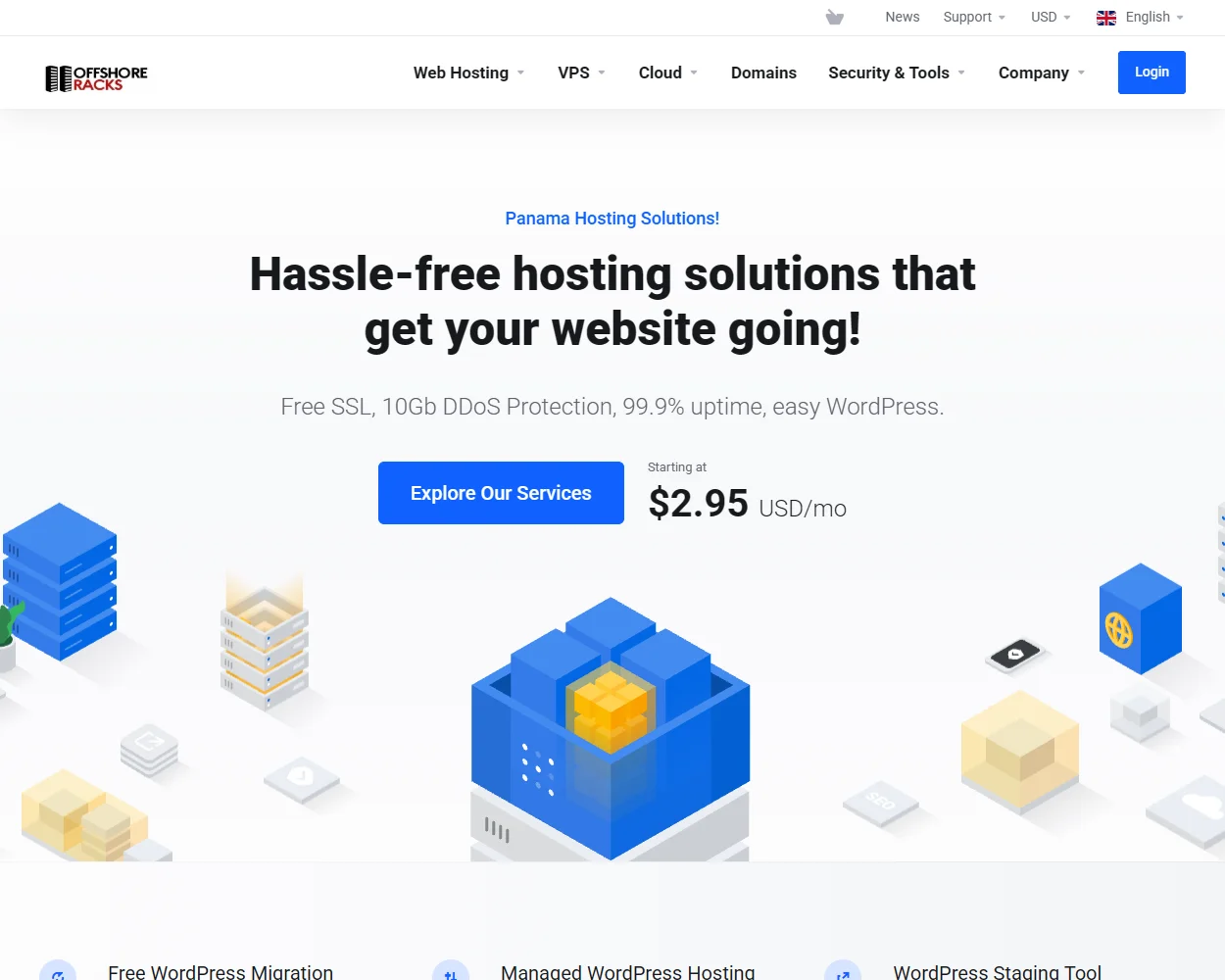 Offshore Racks features