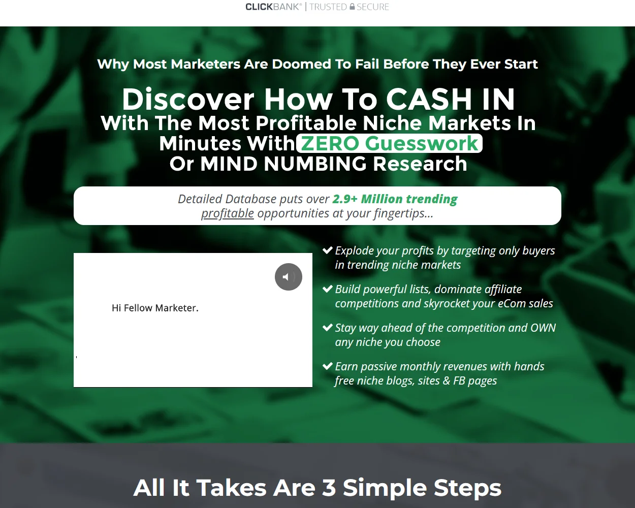 Niche Reaper features